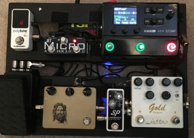 Touring Pedal Board
